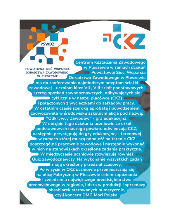 Centrum Kształcenia Zawodowego 2026 / 2027