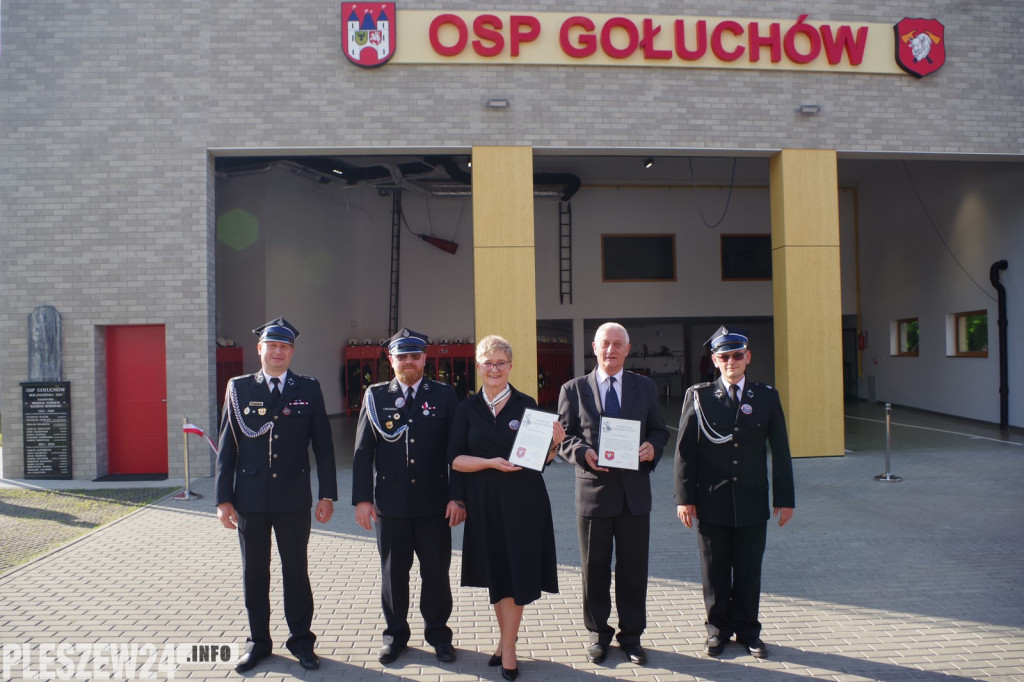 Otwarcie nowej remizy OSP w Gołuchowie