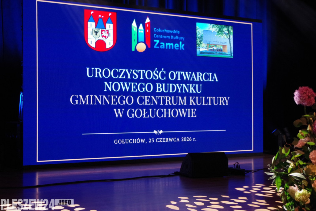 Uroczystość otwarcia Gminnego Centrum Kultury w Gołuchowie