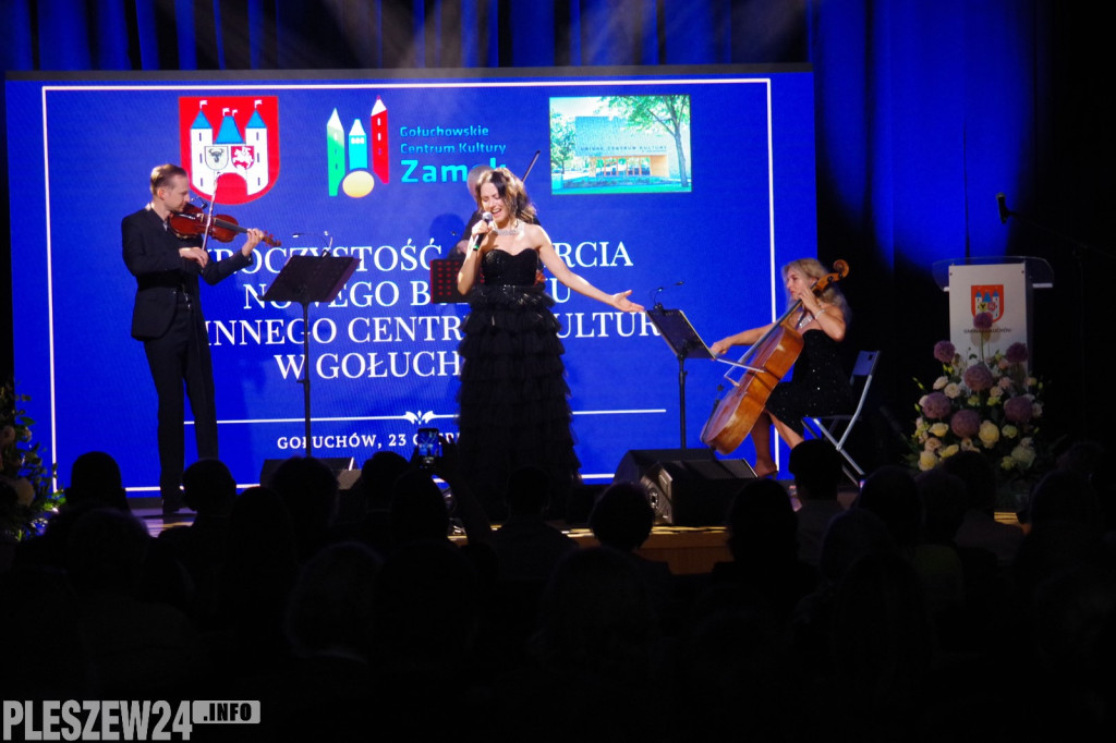 Uroczystość otwarcia Gminnego Centrum Kultury w Gołuchowie