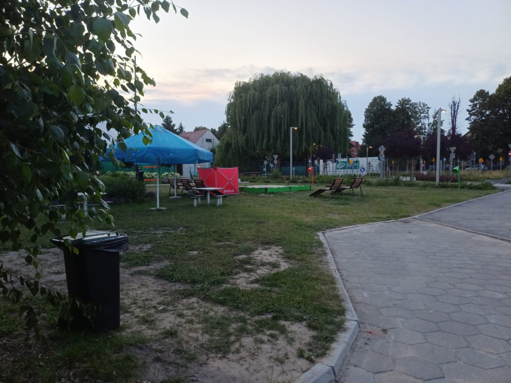 Martwy mężczyzna znaleziony na stadionie w Pleszewie