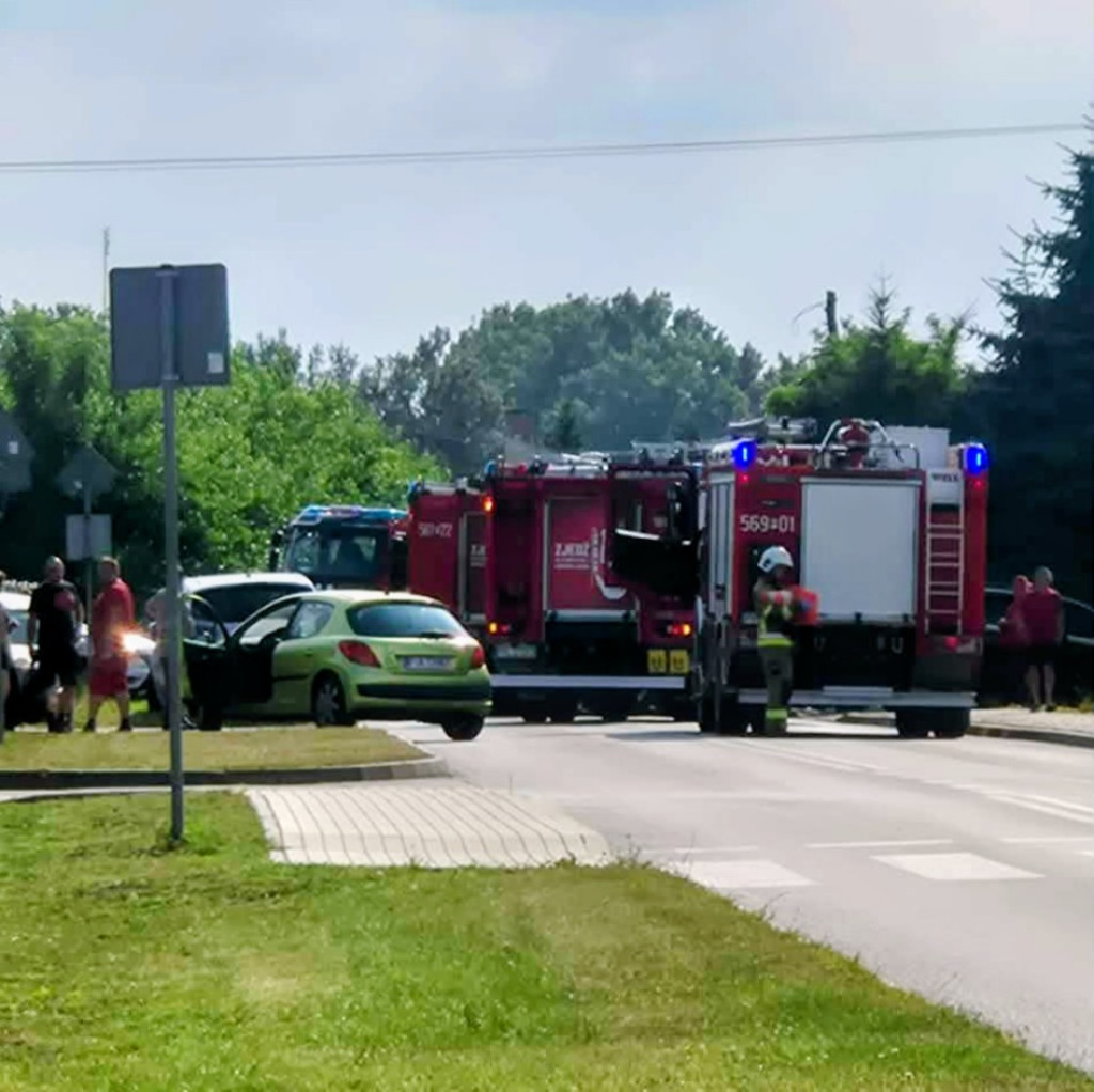 Wypadek na trasie Pleszew - Dobrzyca