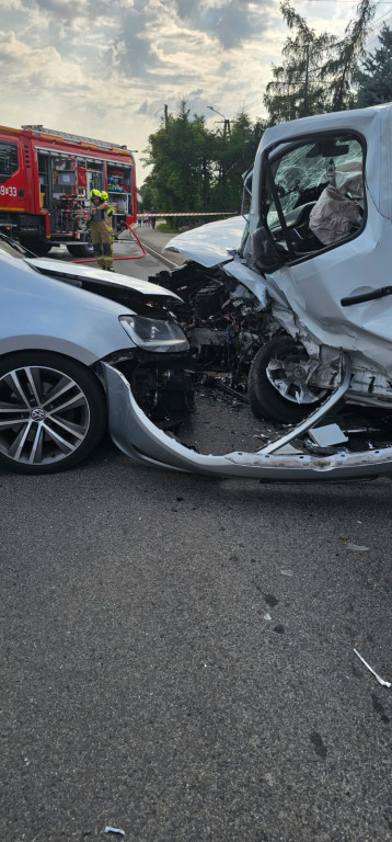Wypadek na trasie Pleszew - Dobrzyca