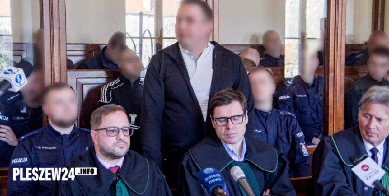 Fot. Pleszew24.info / Roman Urbaniak. Rozprawa ze stycznia 2024.