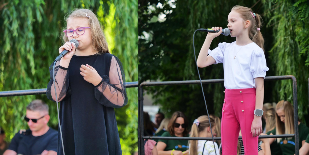 Od lewej: Maja Feler i Zofia Pieczeniak. Fot. DK Kotlin