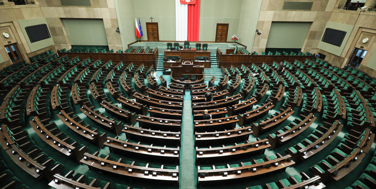 Sejm. Fot Paweł Supernak PAP