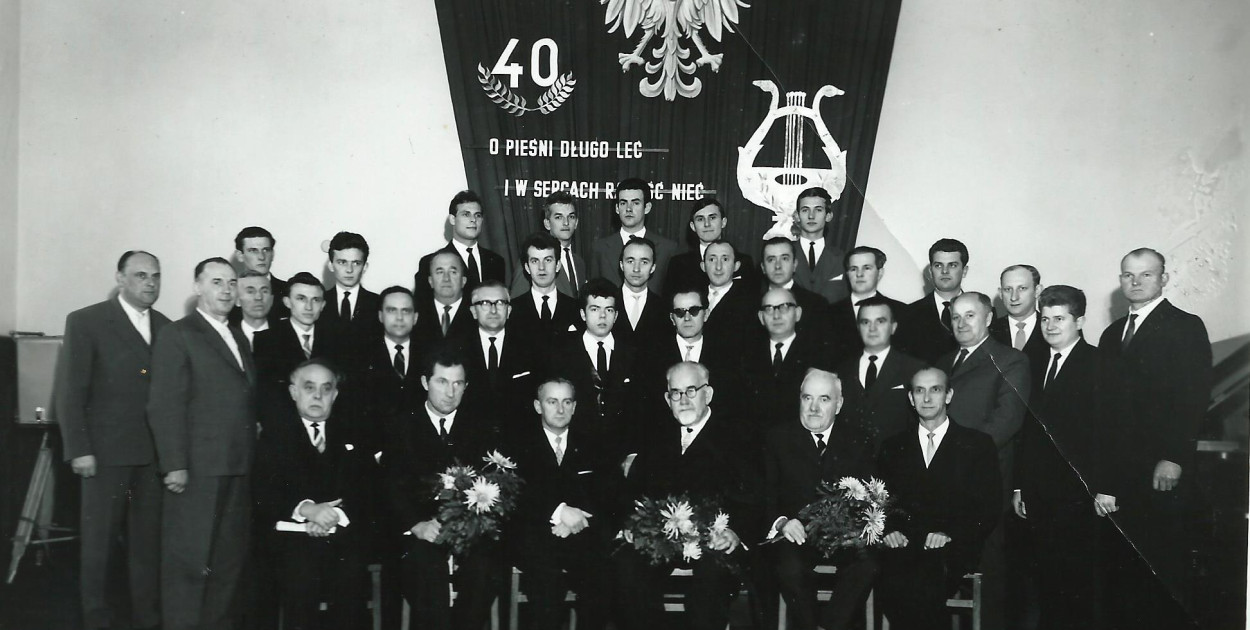 Harmonia w 1963 roku. Fot. archiwum Muzeum Regionalnego w Pleszewie