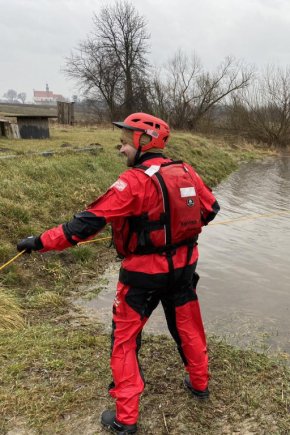Ćwiczenia strażaków ochotników w Choczu-531