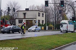 Kolizja na skrzyżowaniu w Pleszewie-1272