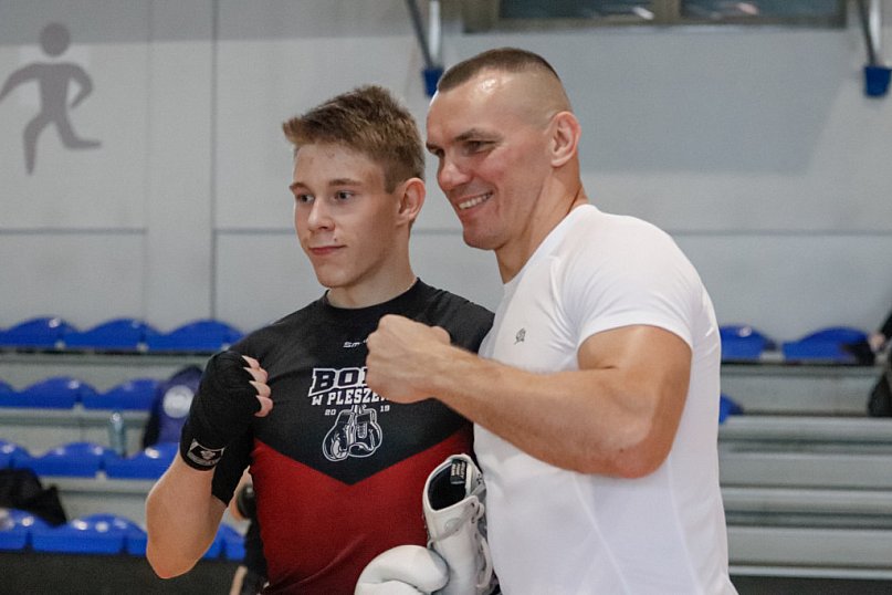 Bokserskie seminarium w Mateuszem Masternakiem