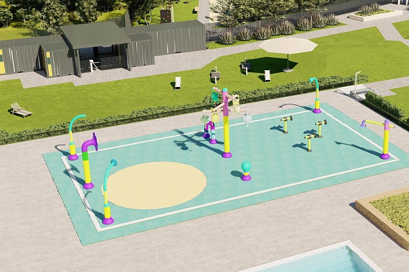 Projekt basenu plenerowego w Pleszewie