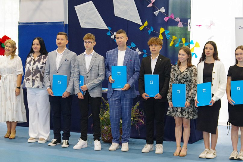 Uroczystość wręczenia listów gratulacyjnych