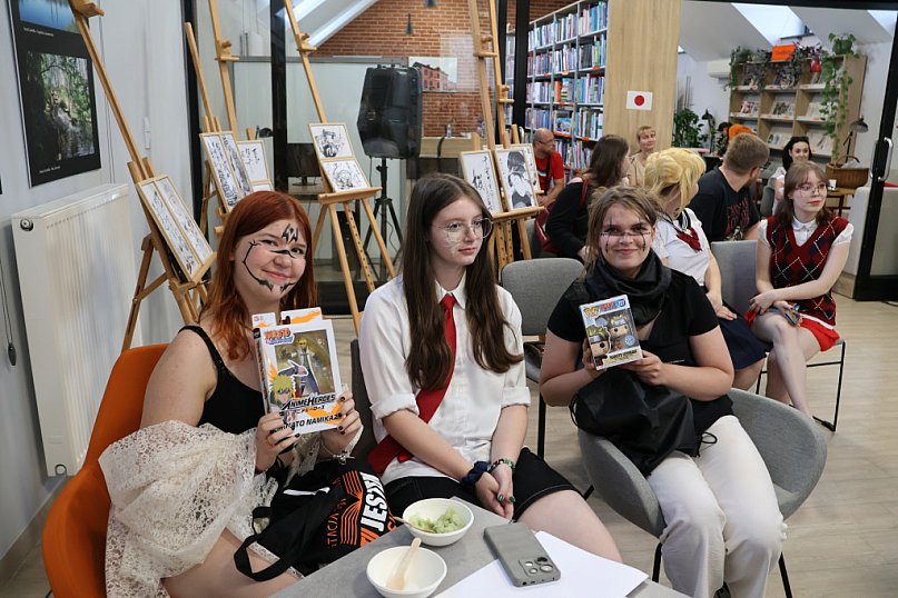 Fani mangi, anime i kultury japońskiej w bibliotece