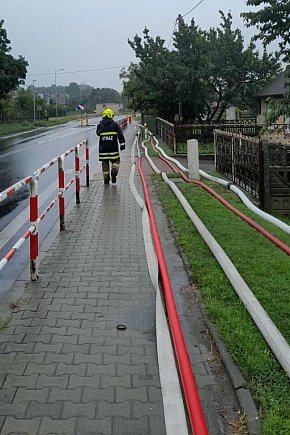 Akcja strażaków w Kościelnej Wsi-1579