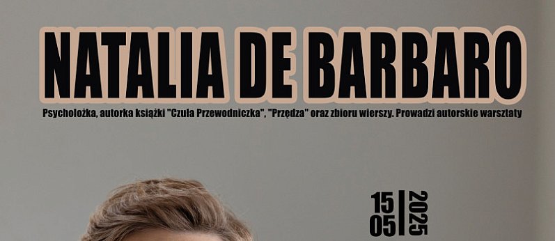 Spotkanie z Natalią De Barbaro