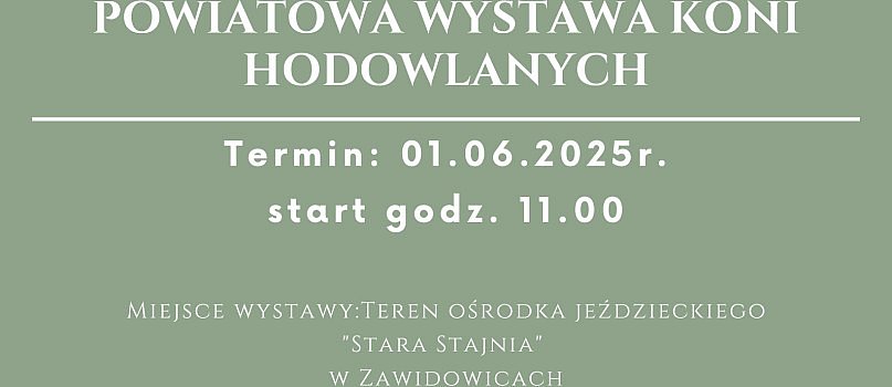Powiatowa Wystawa Koni Hodowlanych-1609