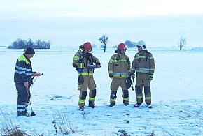 Rozszczelnienie gazociągu na polu pod Dobrzycą-1522