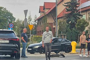 Kierowca lexusa potrącił nastolatka na rondzie w Pleszewie-6632