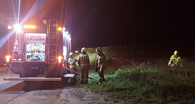 Co zrobił ten kierowca ciągnika? Do akcji skierowano dwa zastępy strażackie-6791