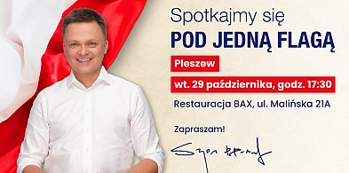 Spotkajmy się pod jedną flagą! Szymon Hołownia spotka się z pleszewianami-7690