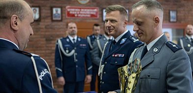 Pleszewscy policjanci z sukcesem w wojewódzkich zawodach ratowników-11030