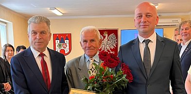 Józef Dymny uhonorowany tytułem „Zasłużony dla Gminy Gołuchów”-11431