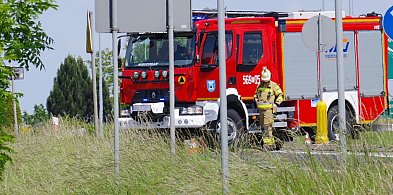 W Kowalewie na krajówce zderzyły się trzy samochody, w tym ciężarówka-11494