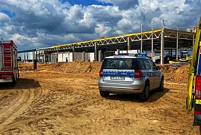 Katastrofa budowlana niedaleko Kępna. Mężczyzny nie udało się uratować-11530