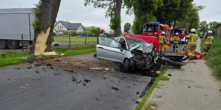 Dramat na drodze. Śmiertelne uderzenie