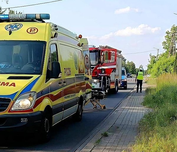 Potrącona dziewczynka walczy w szpitalu. Wypadek na drodze w regionie-11616