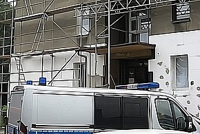 Tragiczna śmierć w miejscowości pod Dobrzycą. Pracownik spadł z rusztowania-11645