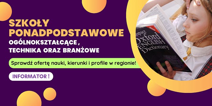 Szkoły ponadpodstawowe w regionie - poznaj ich ofertę