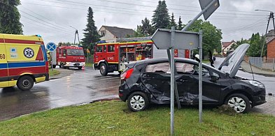 Kolizja z udziałem kierowcy z powiatu pleszewskiego-11745
