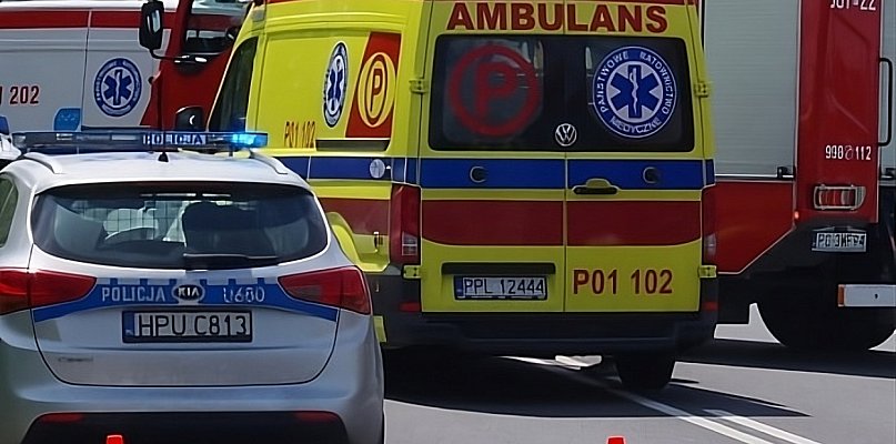 Śmiertelny wypadek w Żbikach k. Czermina. Bus uderzył w drzewo - 11818
