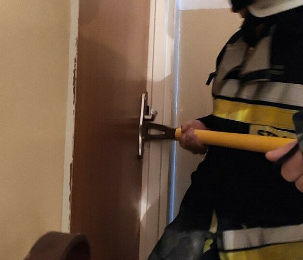 Niepokojący sygnał z jednego z bloków…i smutny finał -12628