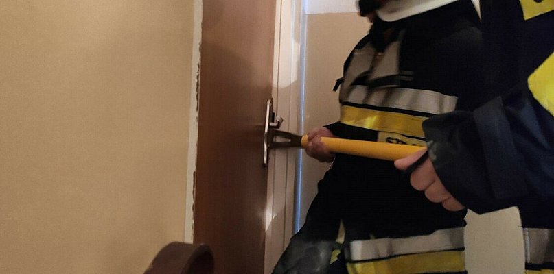 Niepokojący sygnał z jednego z bloków…i smutny finał  - 12628