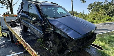 Chwila nieuwagi i mocne uderzenie zakończone w szpitalu-12794