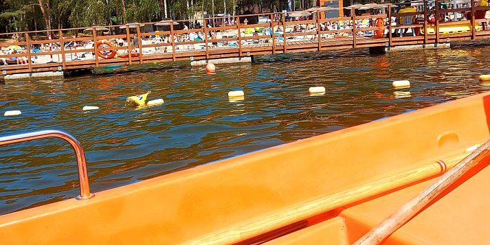 O krok od tragedii na jeziorze w Gołuchowie. Plażowicze obserwowali imponującą akcję WOPR
