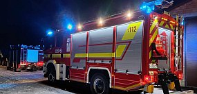 Straże z powiatu skierowano do dwóch pożarów