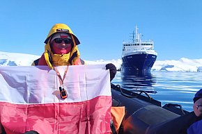 Pleszewianin płynie na Antarktydę-1701