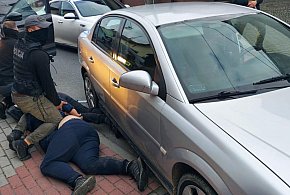 Podejrzani o kradzieże aut przewiezieni do prokuratury w Ostrowie [zdjęcia]-13602
