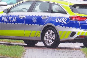 Młody kierowca uderzył w tył Skody na drodze krajowej pod Pleszewem-13878