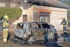 [fot] Jednostki straży z dwóch powiatów gasiły pożar w gminie Gizałki