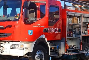 Pożar w Taczanowie Drugim. To był pracowity dzień dla strażaków