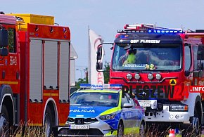 Jedna osoba hospitalizowana po zderzeniu dwóch pojazdów