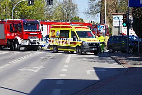 Poważny wypadek w Pleszewie. Wśród kilku hospitalizowanych jest czterolatek