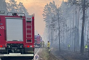 Nocny wyjazd wielkopolskich strażaków. Wśród nich ratownik z Pleszewa