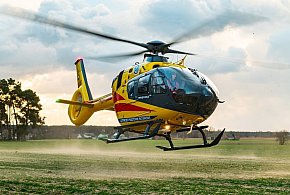 Wypadek z udziałem niemowlęcia  w powiecie pleszewskim. Ląduje LPR