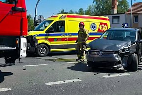 Prosto z kościoła pognali interweniować na krajówce. Alarm po mszy