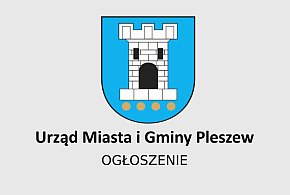 Miasto i Gmina Pleszew-  ogłoszenie: wykaz dot. nieruchomości do sprzedaży